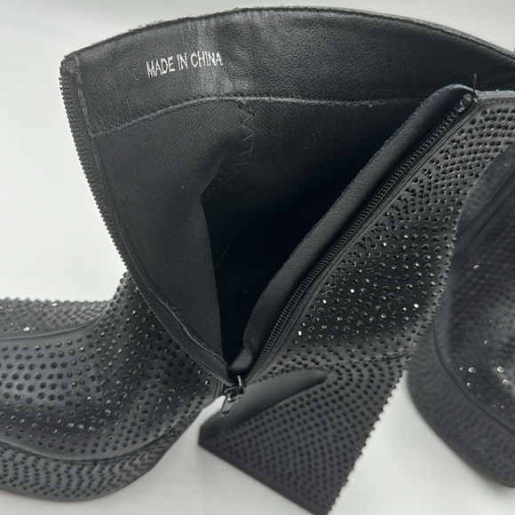 Public Desire Rhinestone Modular boots Approximate Size 8 1/2 - Picture 8 of 12